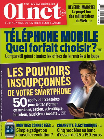01Net - 12 au 25 Septembre 2013