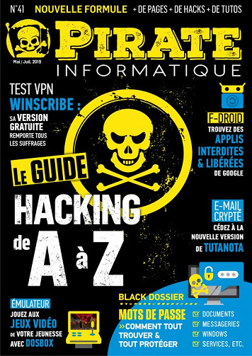 Pirate Informatique - Mai-Juillet 2019