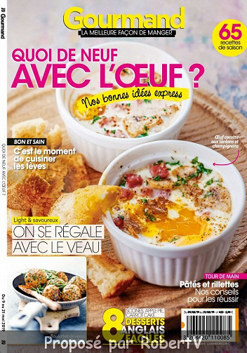 Gourmand N°423 - 9 au 21 Mai 2019