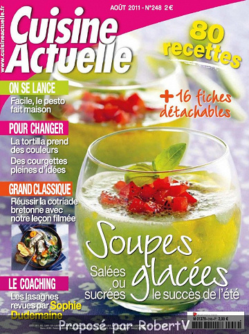 Cuisine Actuelle N°248 - Août 2011
