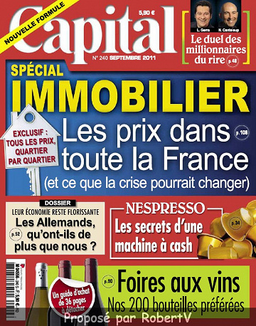Capital N°240 - Septembre 2011