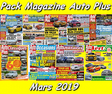 Pack Auto Plus - Mars 2019