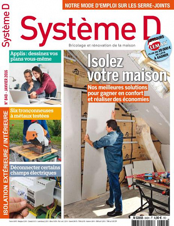 Système D No.840 - Janvier 2016