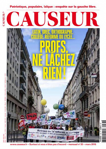 Causeur - Mars 2016