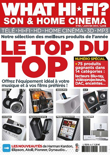 What Hi-Fi N°92 - Janvier 2012