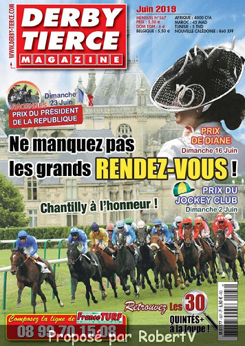 Derby Tiercé Magazine N°567 - Juin 2019