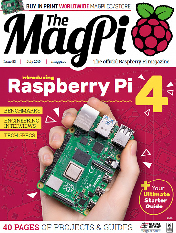 The MagPi N°83 - July 2019