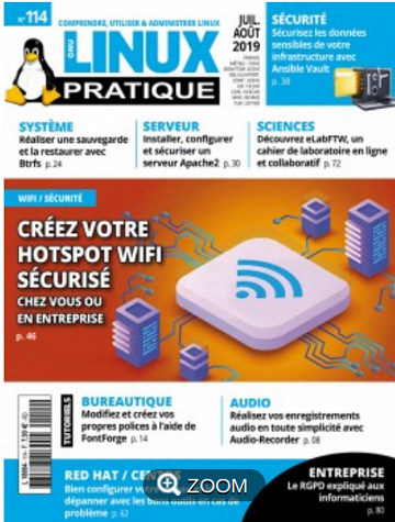 Linux Pratique N°114 - Juillet-Août 2019