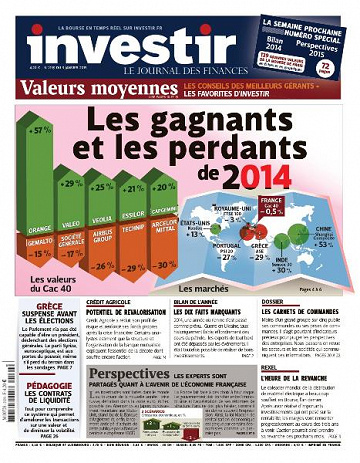 Investir N°2139 - 3 Janvier 2015