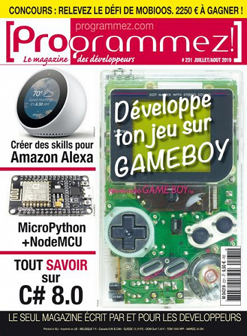 Programmez! N°231 - Juillet-Août 2019