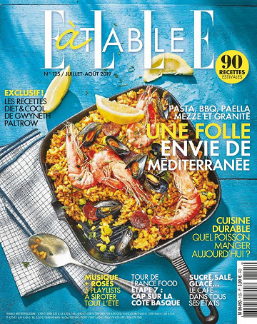 Elle à Table N°125 - Juillet-Août 2019