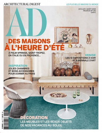 AD Architectural Digest France - Juillet-Août 2019