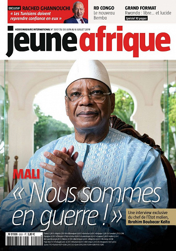 Jeune Afrique N°3051 - 30 Juin au 6 Juillet 2019