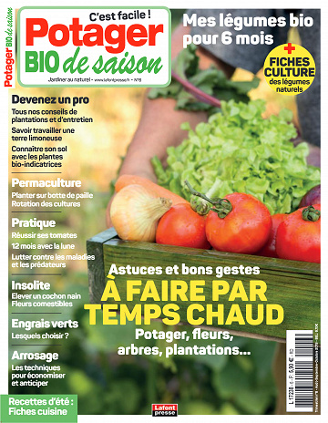 Potager Bio de Saison N°6 - Août-Octobre 2019