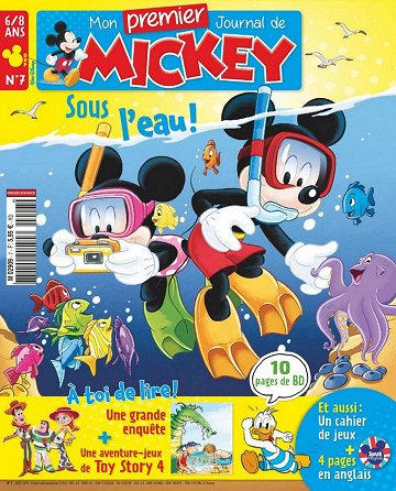 Mon Premier Journal de Mickey N°7 - Août 2019