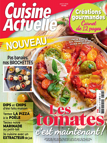 Cuisine Actuelle N°344 - Août 2019