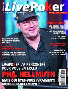 Live Poker - Juillet-Août 2019