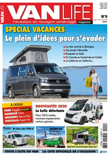VanLife - Juillet-Septembre 2019