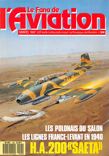 Le Fana de l’ Aviation - No. 208 Mars 1987