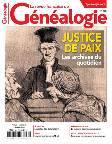 La Revue Française de Généalogie - Février-Mars 2019