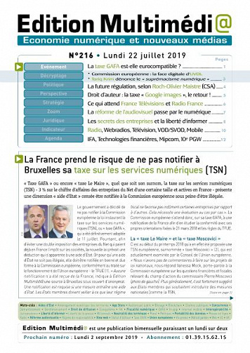 Édition Multimédia - 22 Juillet 2019