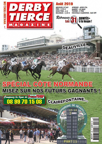 Derby Tiercé Magazine N°569 - Août 2019