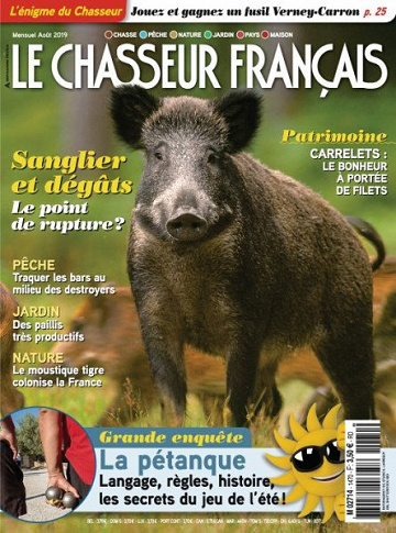 Le Chasseur Français - Août 2019