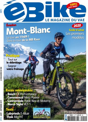 E Bike - Août-Septembre 2019