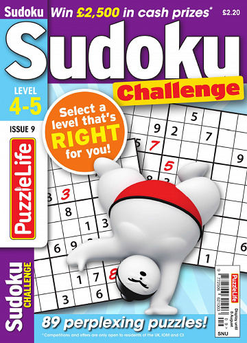 PuzzleLife Sudoku Challenge - Issue 9