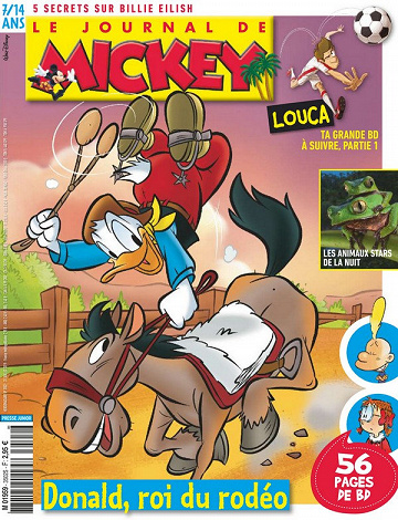 Le Journal de Mickey N°3502 - 31 Juillet 2019