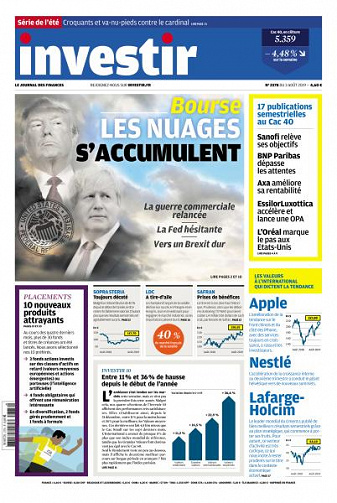 Investir - 3 Août 2019