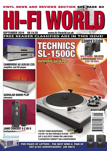 Hi-Fi World - September 2019