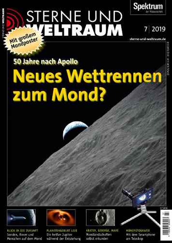 Sterne und Weltraum - Juli 2019
