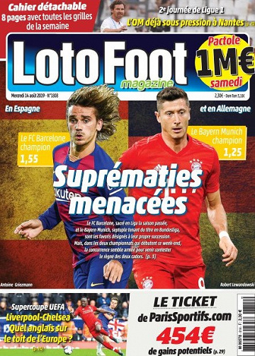 Loto Foot - 14 Août 2019