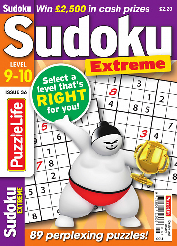 PuzzleLife Sudoku Extreme - Issue 36