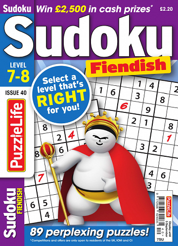 PuzzleLife Sudoku Fiendish - Issue 40