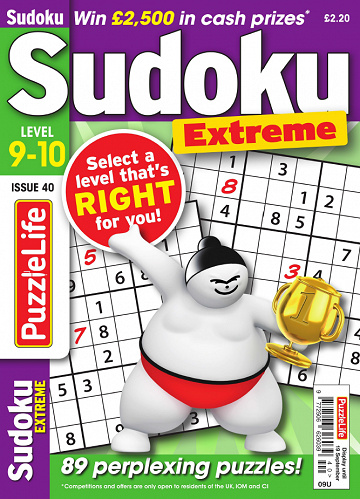 PuzzleLife Sudoku Extreme - Issue 40