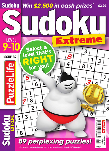 PuzzleLife Sudoku Extreme - Issue 39