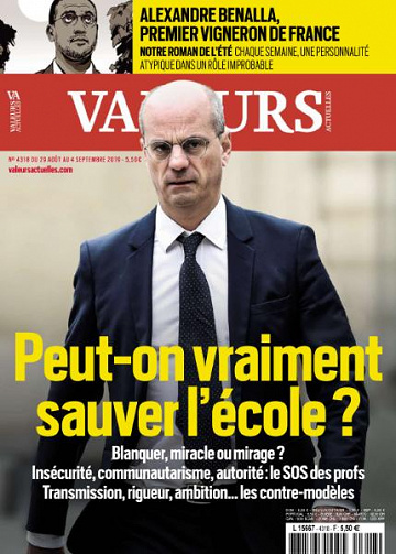 Valeurs Actuelles - 29 Août 2019