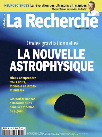 La Recherche N°551 - Septembre 2019