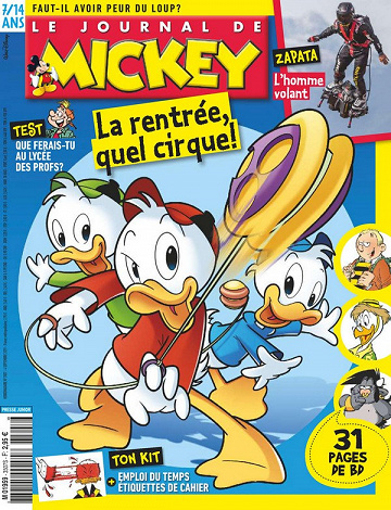 Le Journal de Mickey N°3507 - 4 Septembre 2019