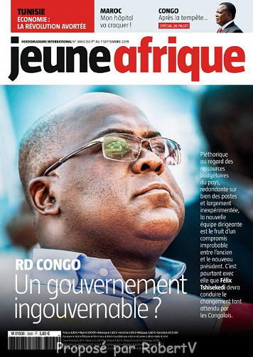 Jeune Afrique N°3060 - 1er au 7 Septembre 2019