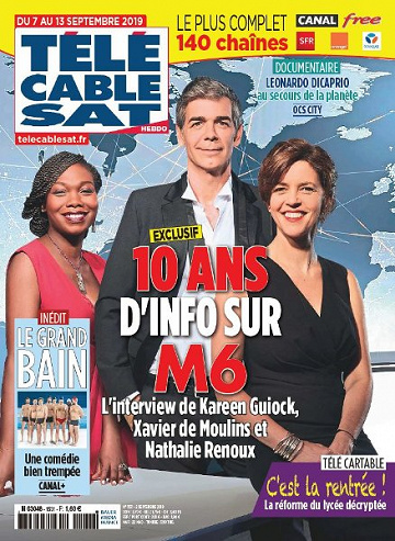 Télécâble Sat Hebdo - 2 Septembre 2019