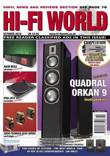 Hi-Fi World - October 2019
