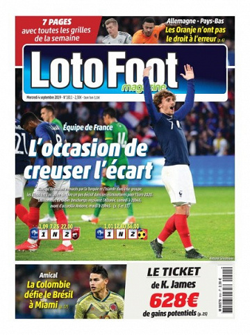 Loto Foot - 4 Septembre 2019