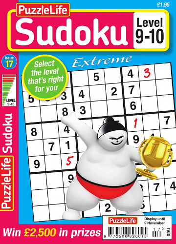 PuzzleLife Sudoku Extreme - Issue 17