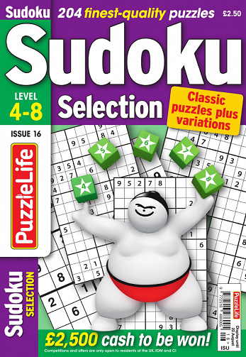 PuzzleLife Sudoku Selection - Issue 16