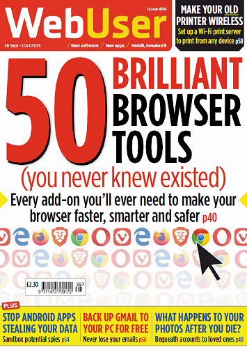WebUser N°484, 18 September - 1 October 2019