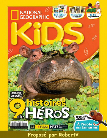 National Geographic Kids N°27 - Septembre 2019