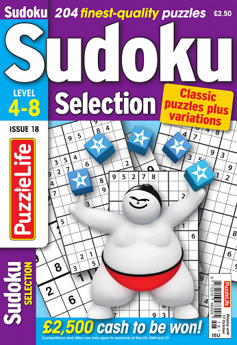PuzzleLife Sudoku Selection - Issue 18